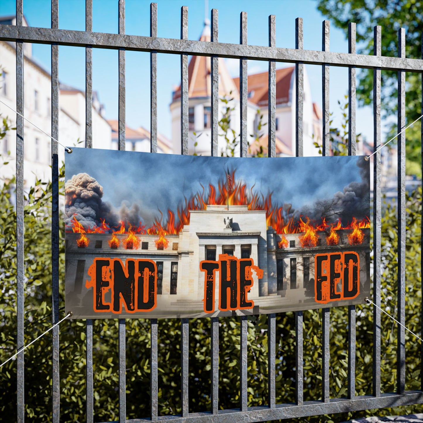 End the Fed Vinyl Banner