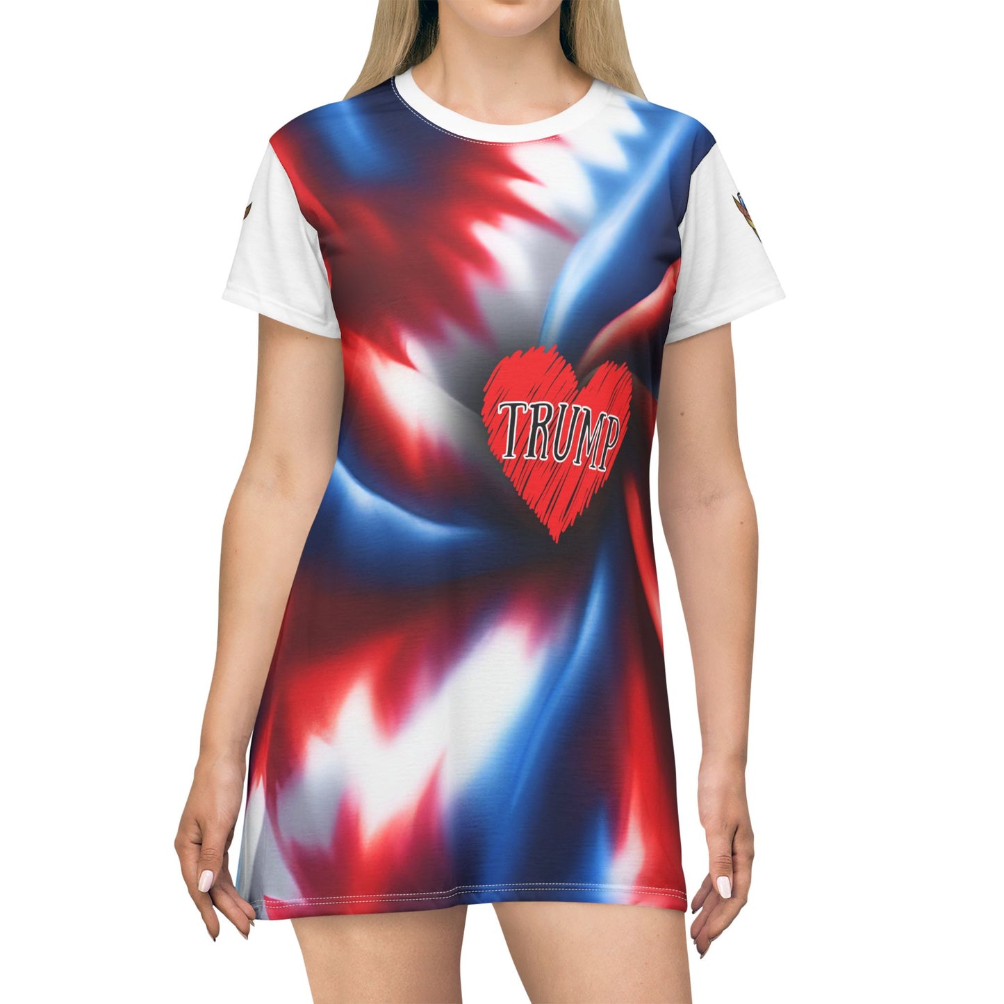 Love for Trump T-Shirt Dress