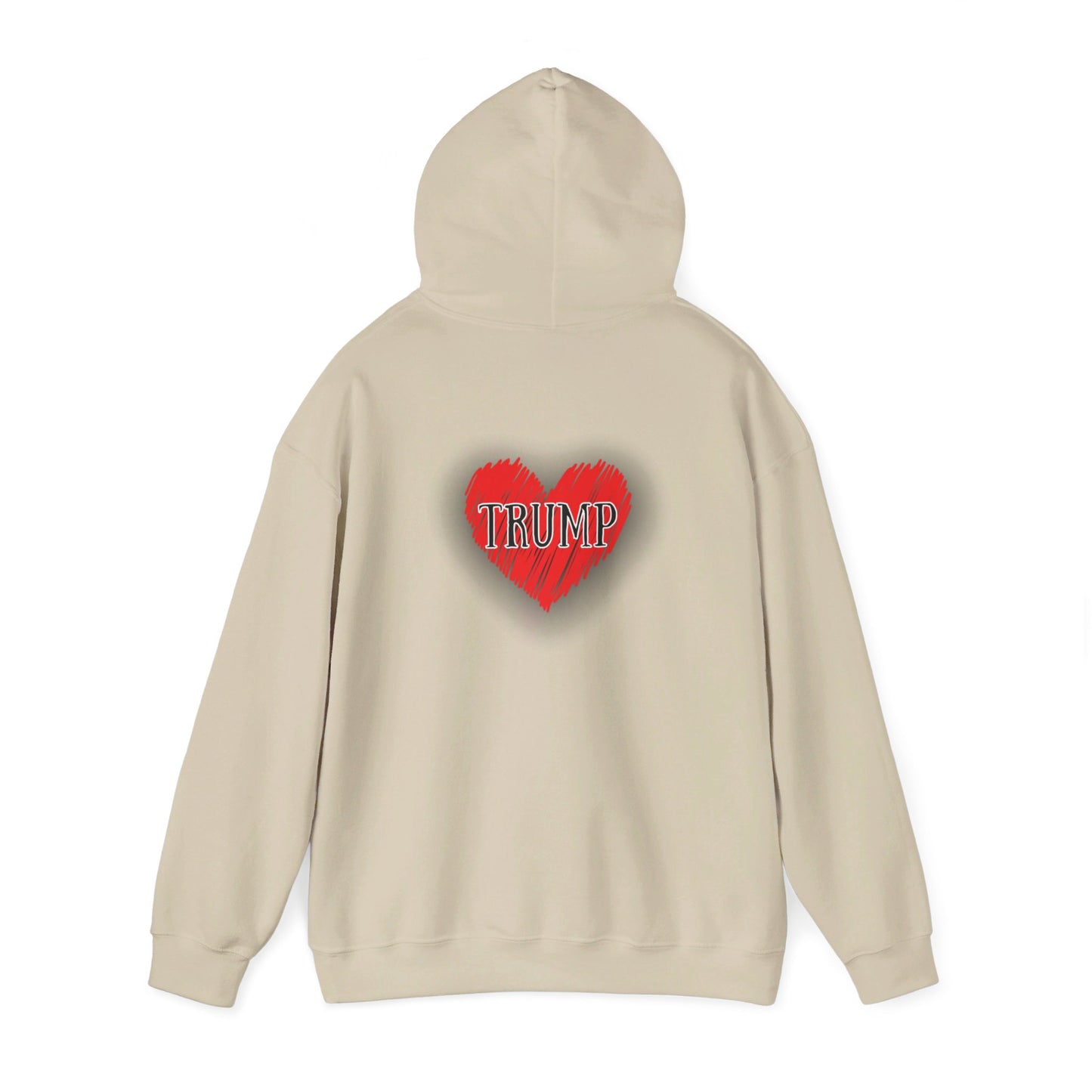 Trump Heart Unisex Heavy Blend™ Hooded Sweatshirt