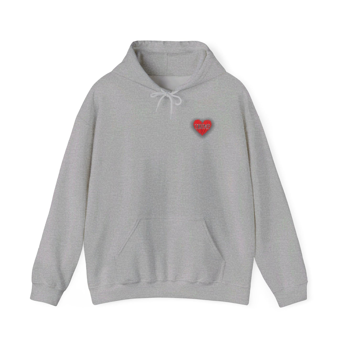 Trump Heart Unisex Heavy Blend™ Hooded Sweatshirt