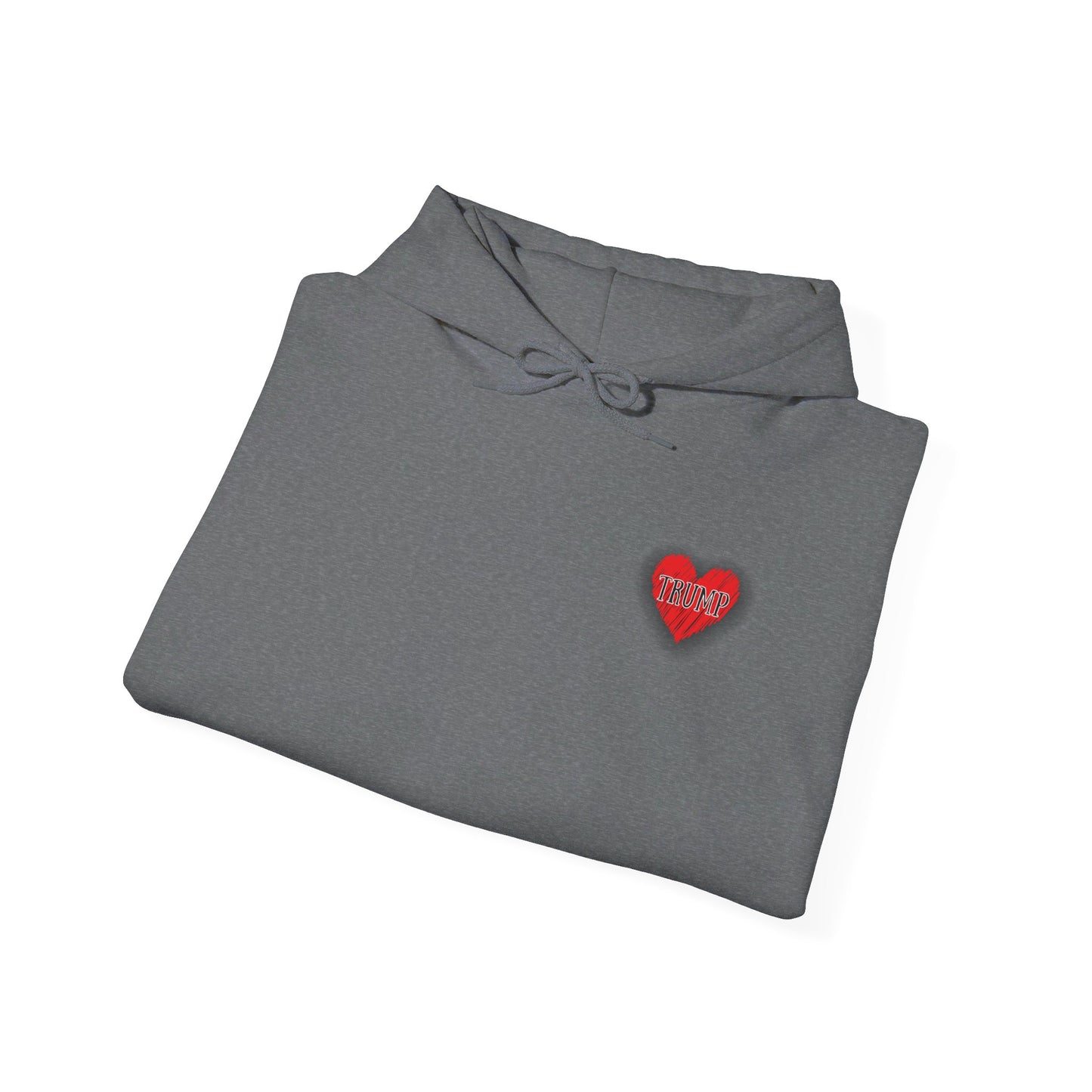 Trump Heart Unisex Heavy Blend™ Hooded Sweatshirt