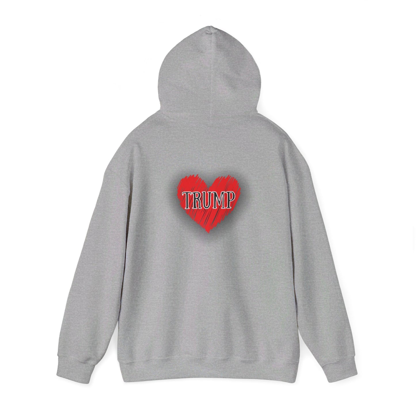 Trump Heart Unisex Heavy Blend™ Hooded Sweatshirt