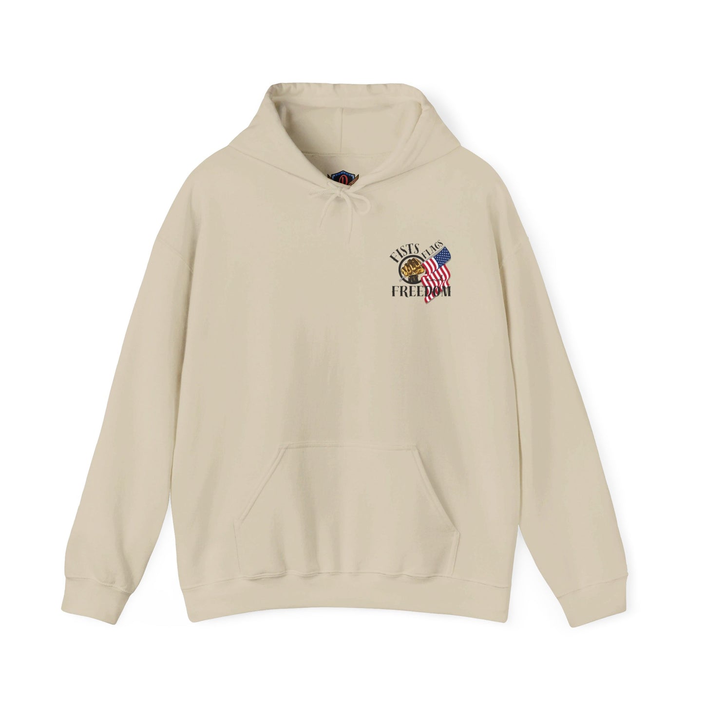 Fists Flags and Freedom Unisex Heavy Blend™ Hooded Sweatshirt