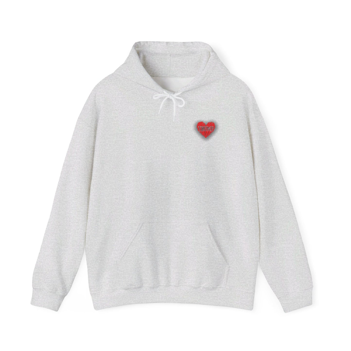 Trump Heart Unisex Heavy Blend™ Hooded Sweatshirt