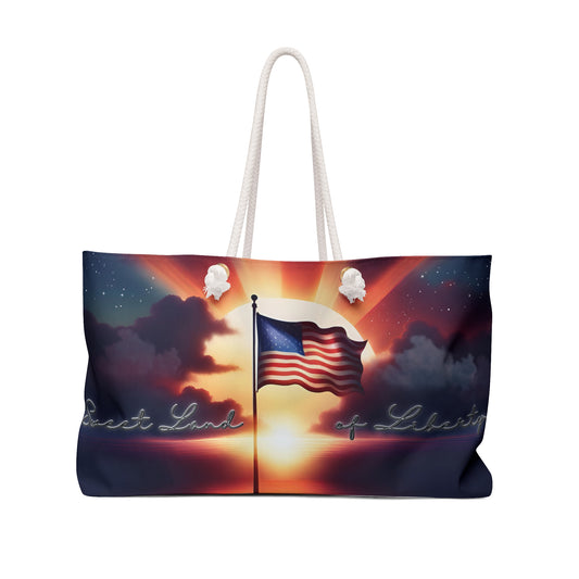 Sweet Land of Liberty Weekender Bag