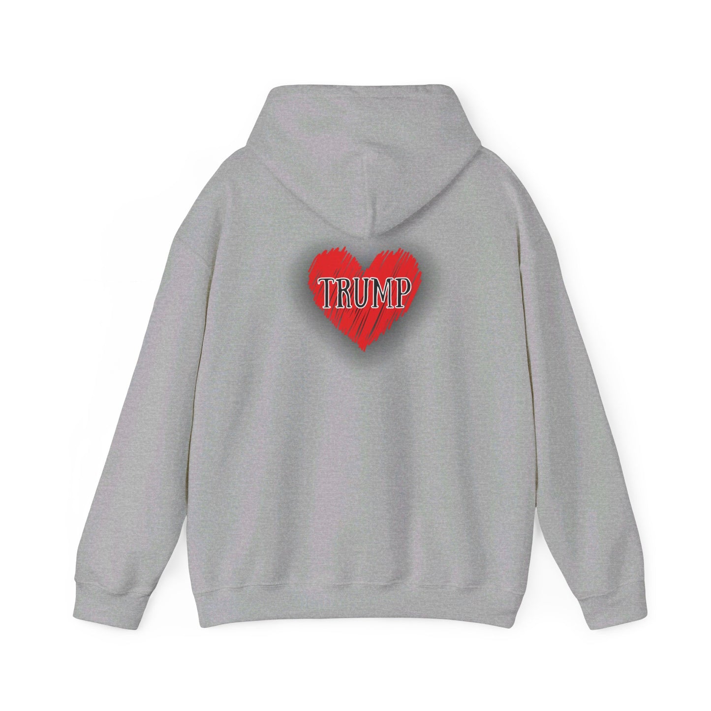 Trump Heart Unisex Heavy Blend™ Hooded Sweatshirt