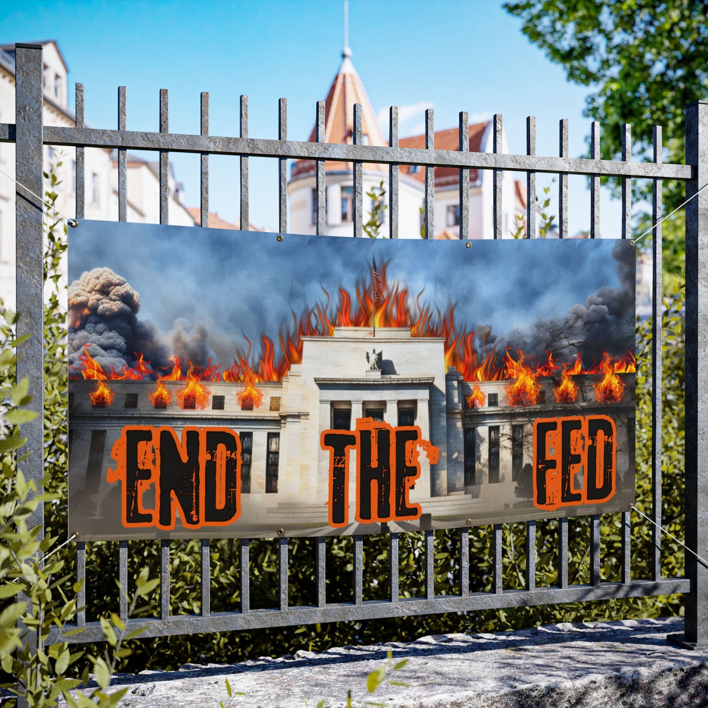 End the Fed Vinyl Banner