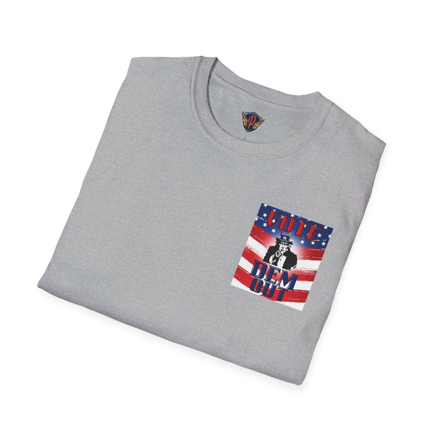 Unisex Softstyle Vote DEM Out T-Shirt