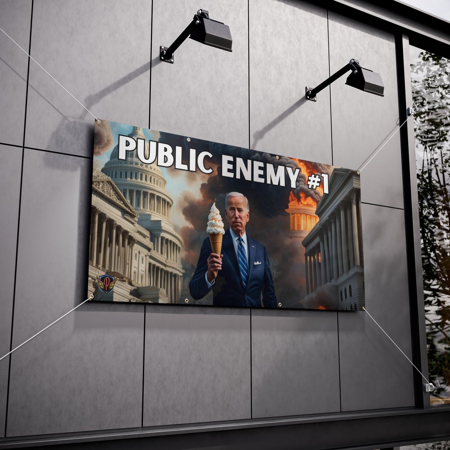 Public Enemy #1 Vinyl Banner