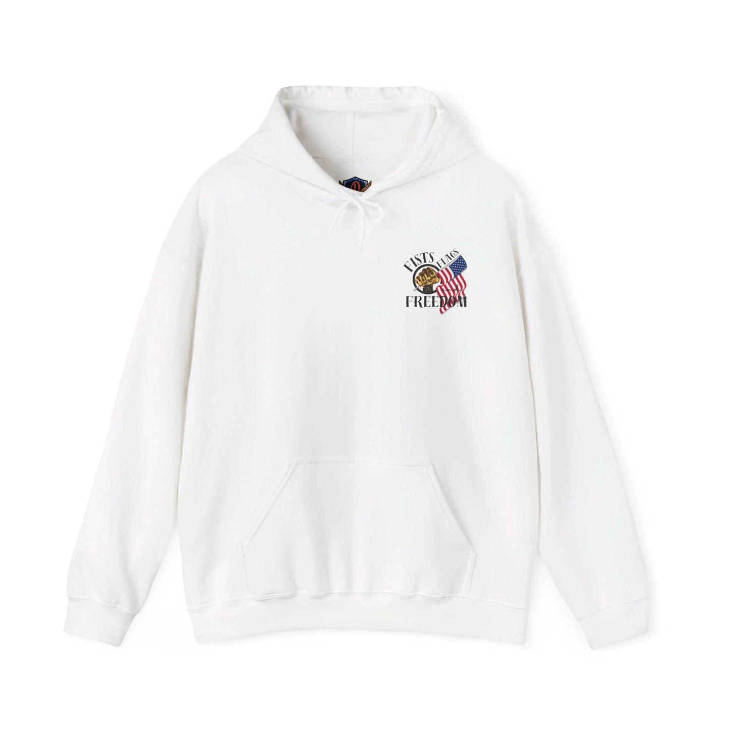 Fists Flags and Freedom Unisex Heavy Blend™ Hooded Sweatshirt