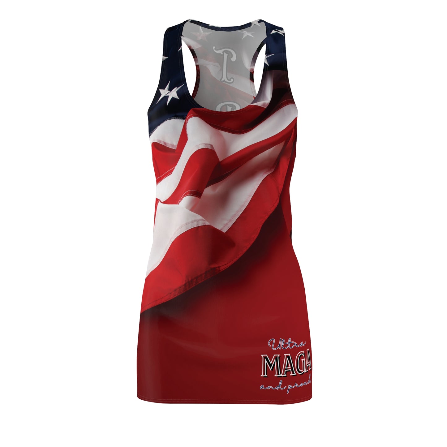 Women's ULTRA MAGA AND PROUD Racerback dress