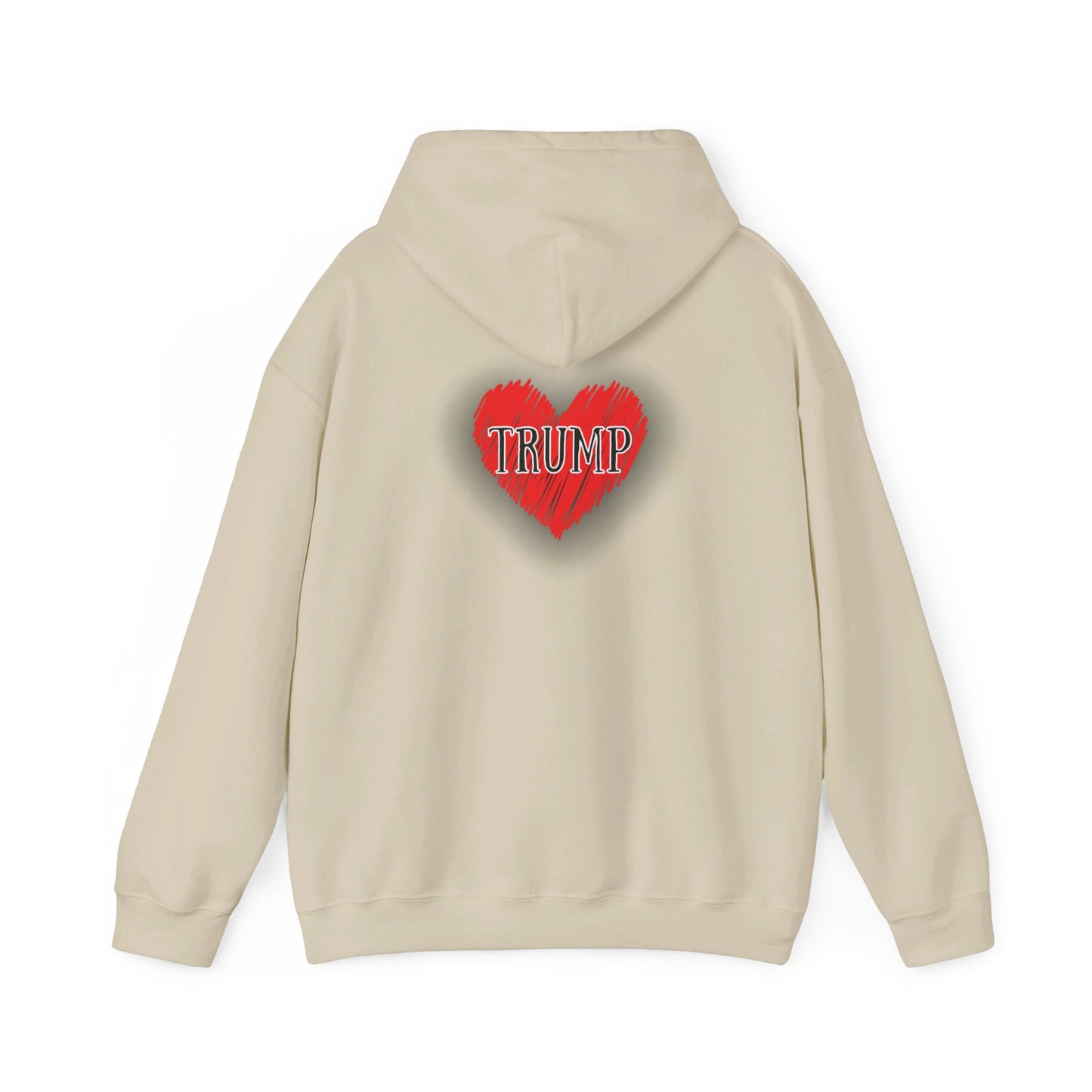 Trump Heart Unisex Heavy Blend™ Hooded Sweatshirt