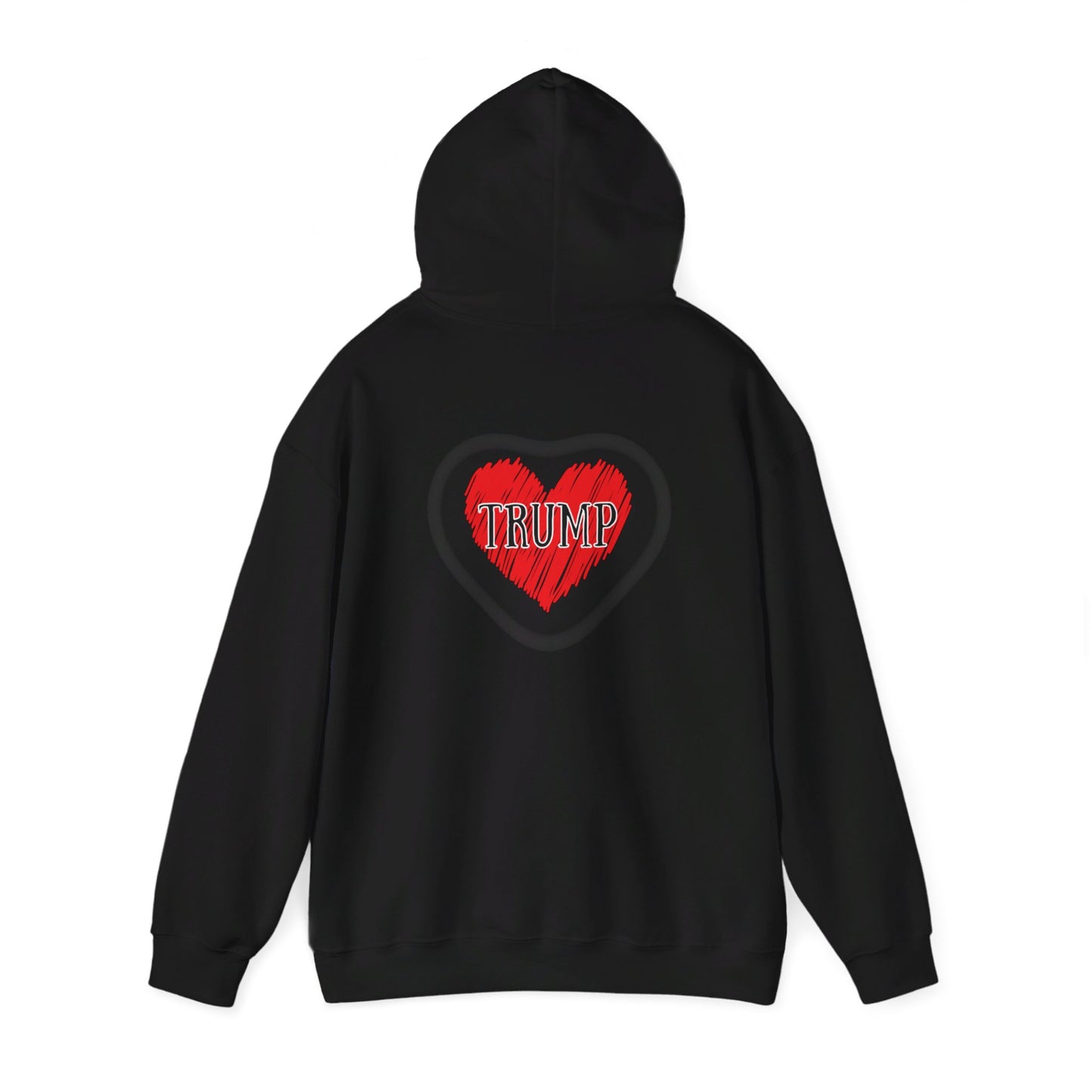 Trump Heart Unisex Heavy Blend™ Hooded Sweatshirt