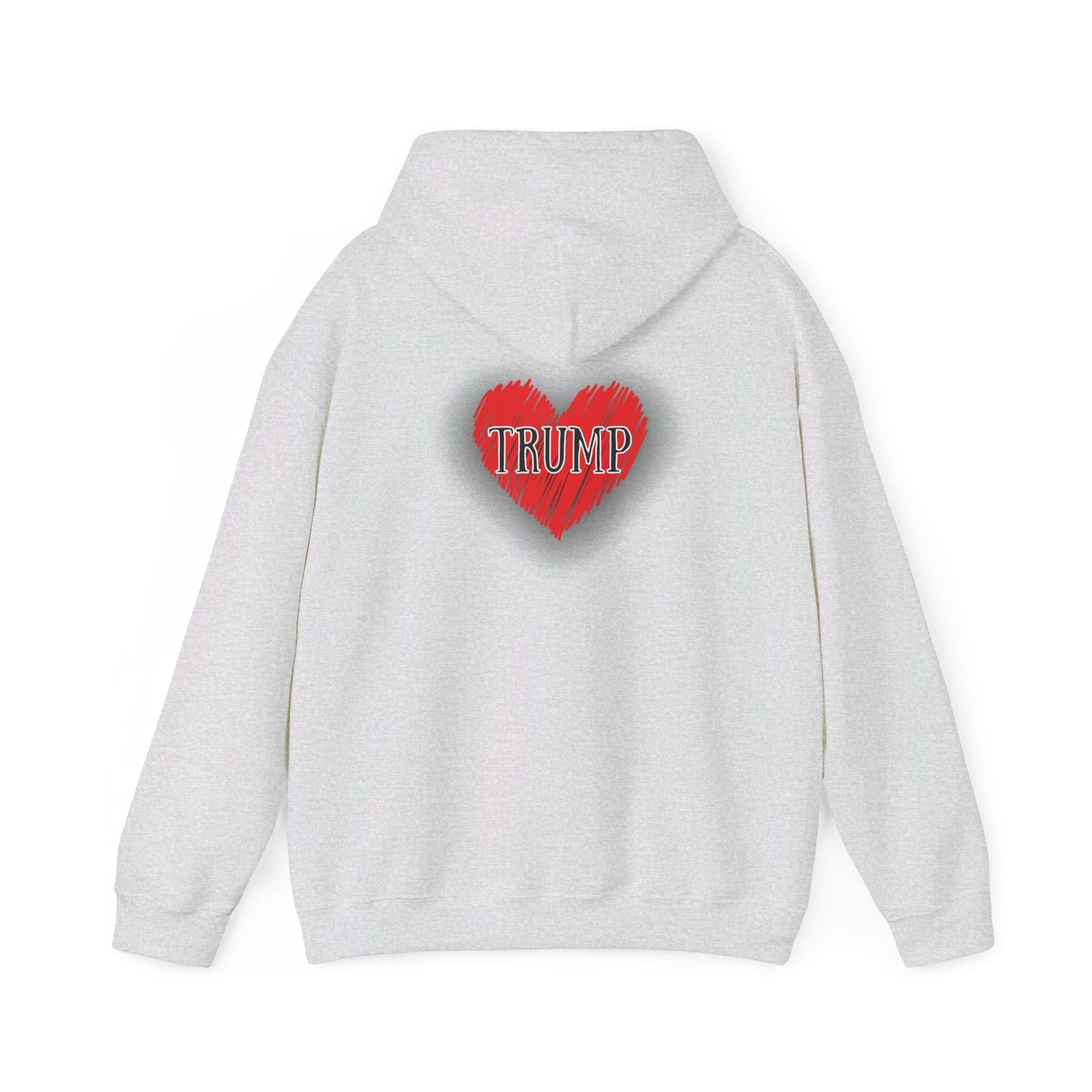 Trump Heart Unisex Heavy Blend™ Hooded Sweatshirt