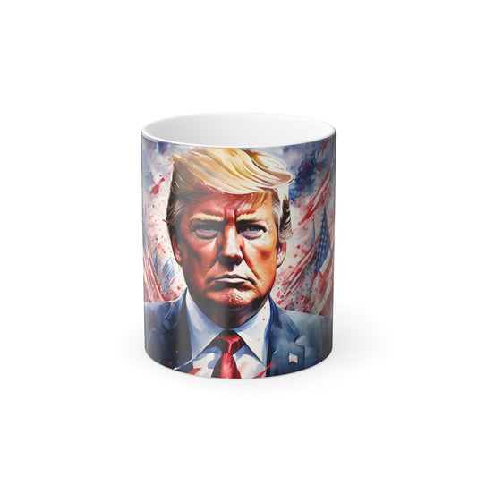 Trump Color Morphing Mug - 11oz