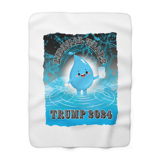 Liberal Tears Sherpa Fleece Blanket