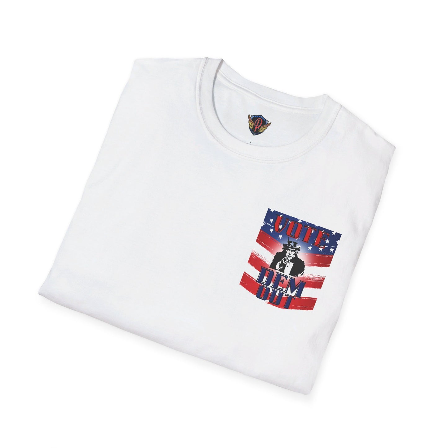 Unisex Softstyle Vote DEM Out T-Shirt