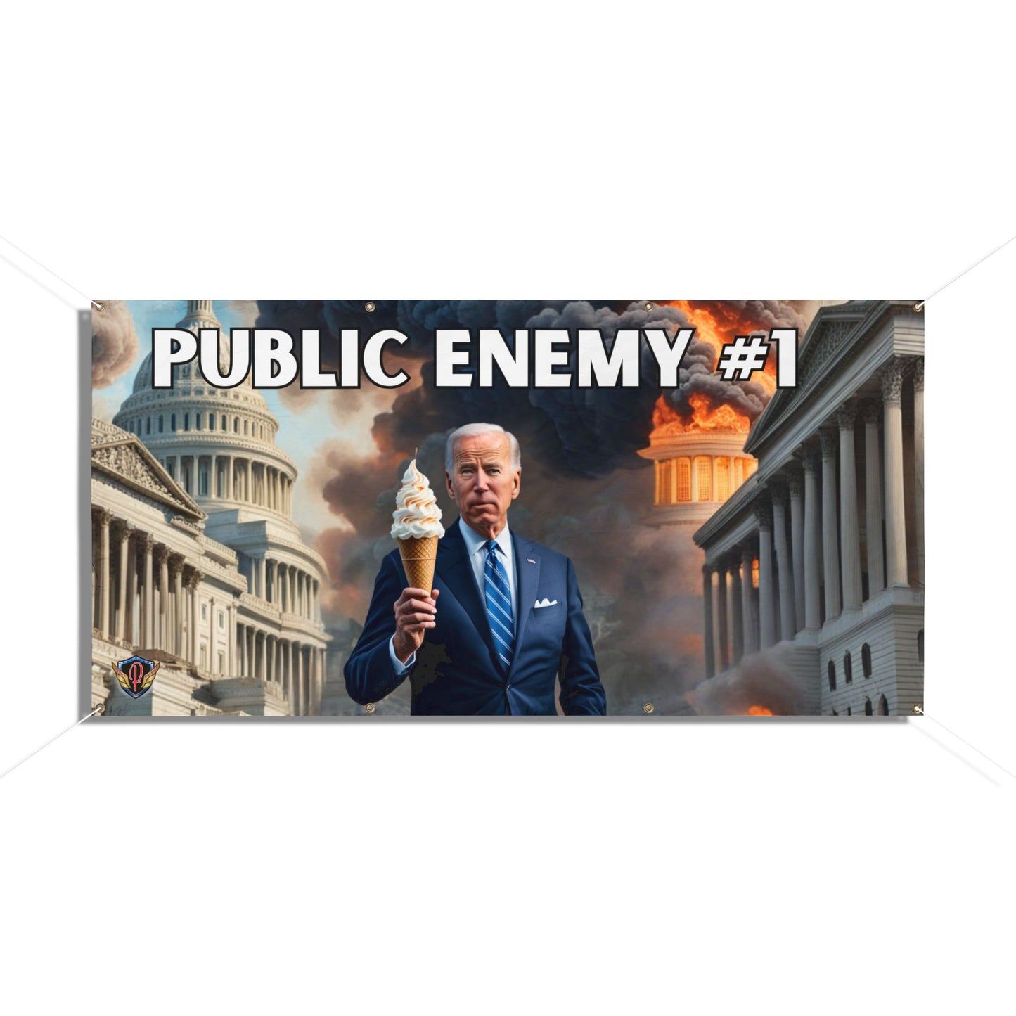 Public Enemy #1 Vinyl Banner