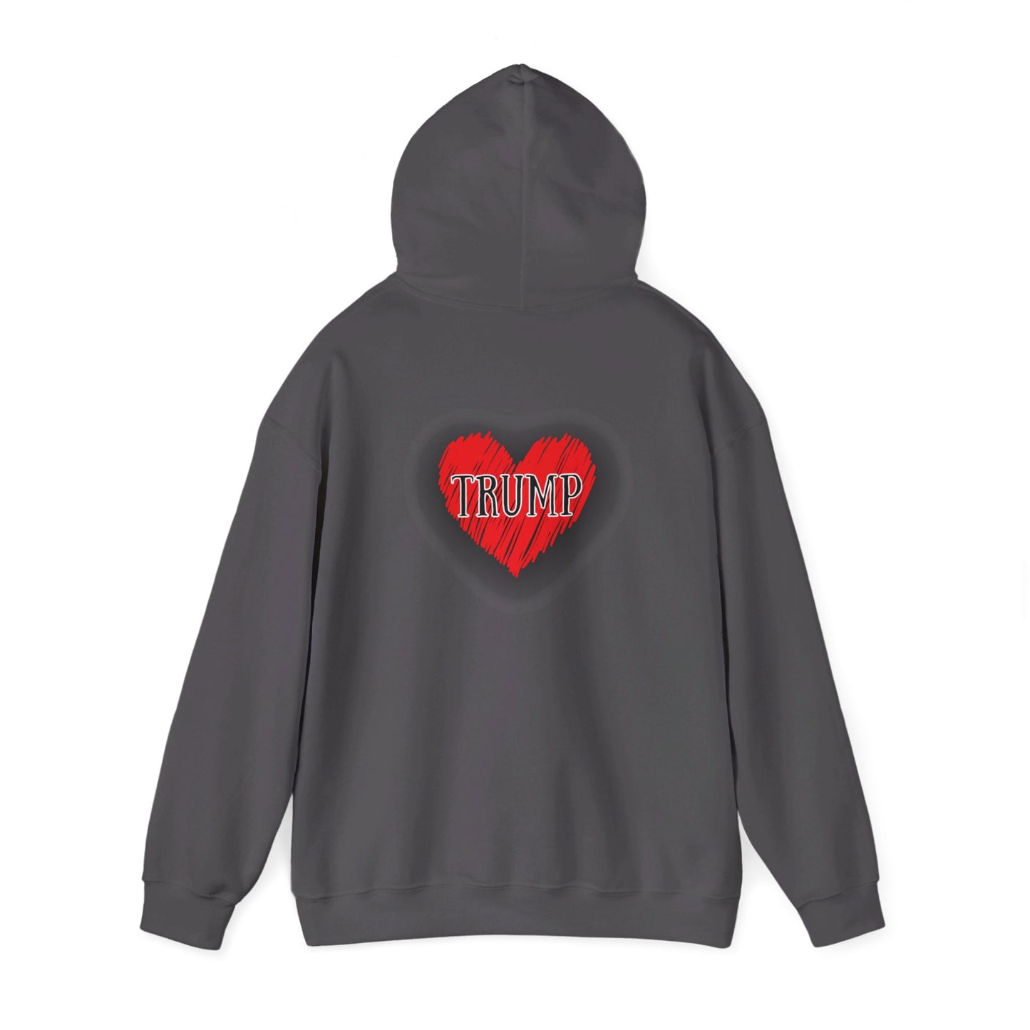 Trump Heart Unisex Heavy Blend™ Hooded Sweatshirt