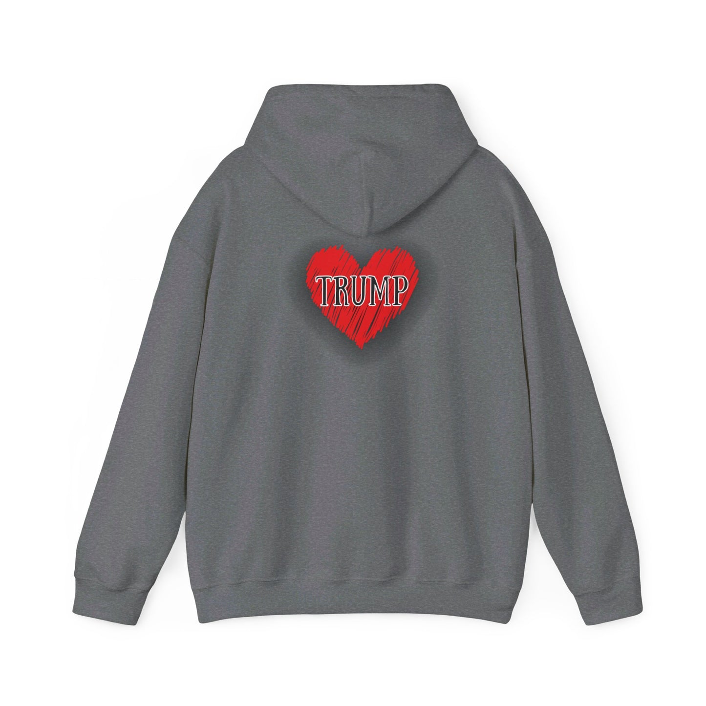 Trump Heart Unisex Heavy Blend™ Hooded Sweatshirt