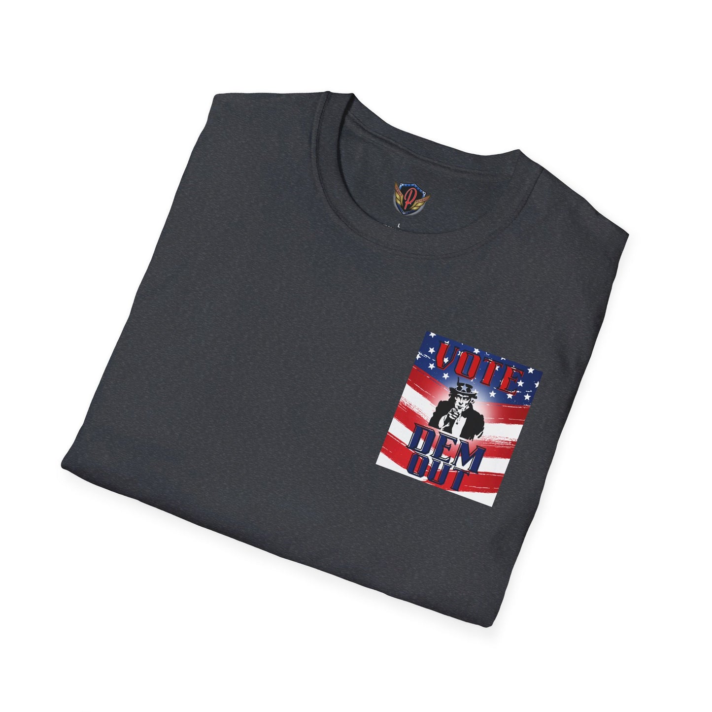 Unisex Softstyle Vote DEM Out T-Shirt