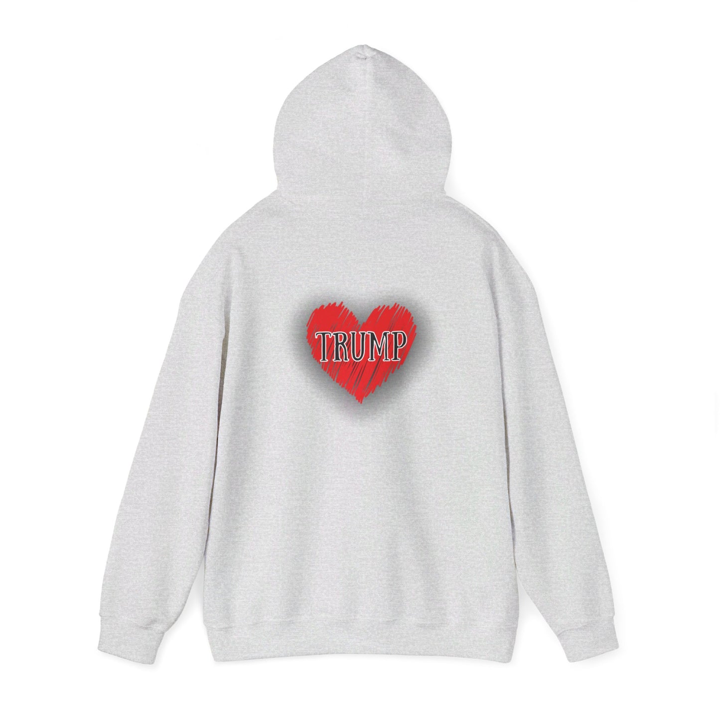 Trump Heart Unisex Heavy Blend™ Hooded Sweatshirt