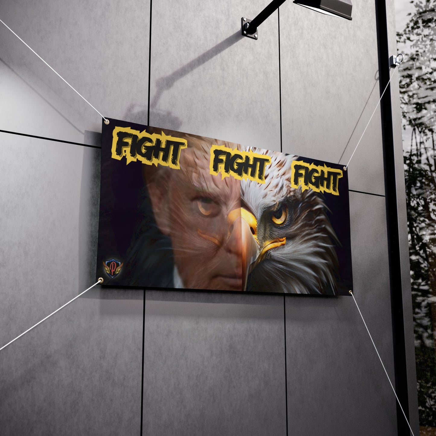 FIGHT Vinyl Banner