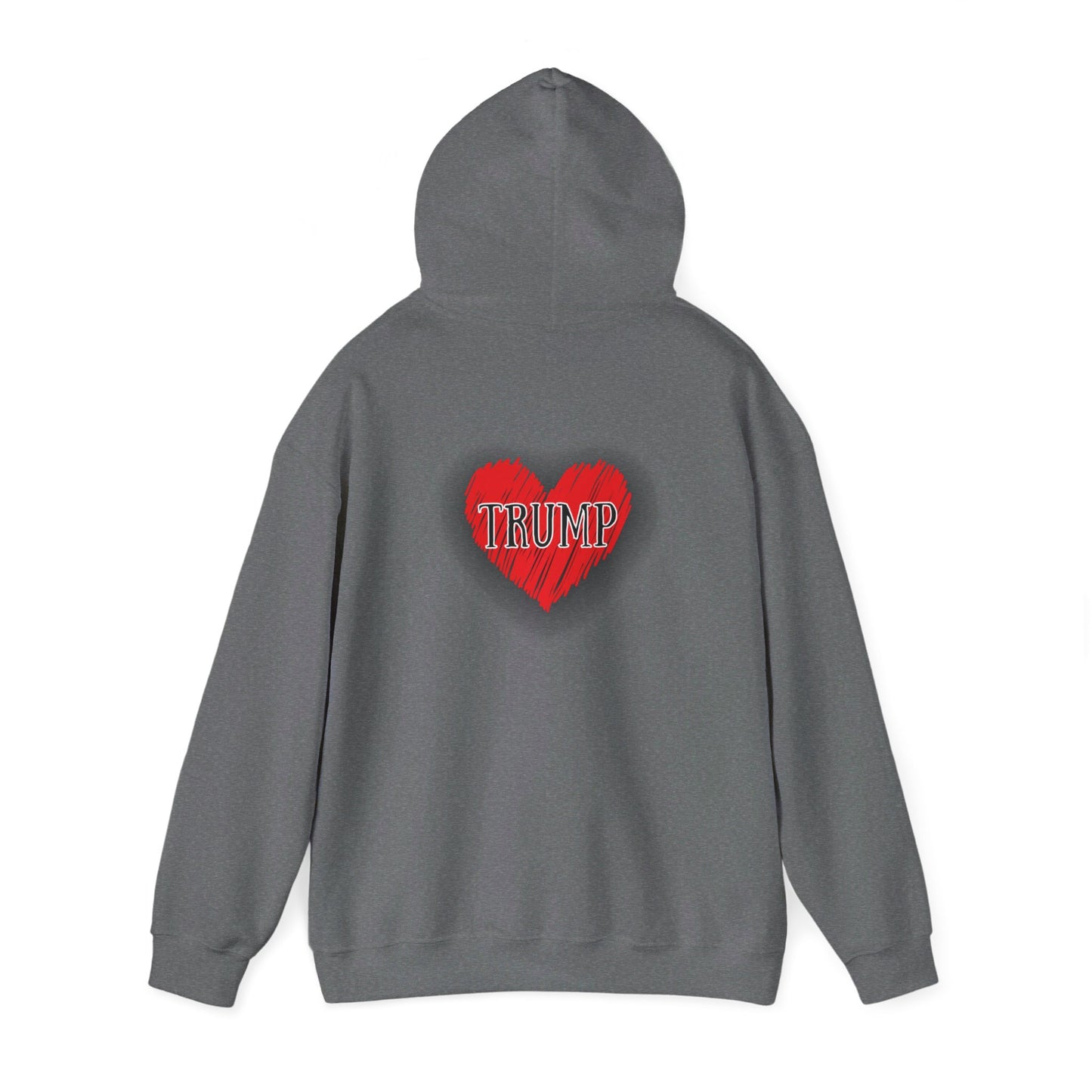 Trump Heart Unisex Heavy Blend™ Hooded Sweatshirt