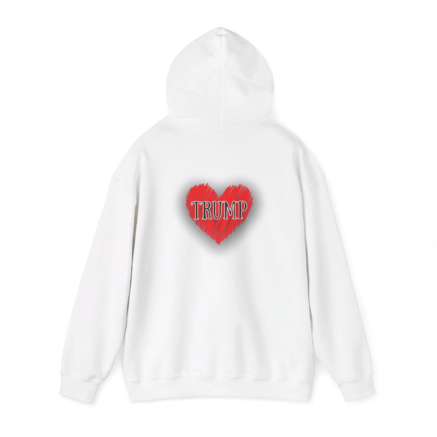 Trump Heart Unisex Heavy Blend™ Hooded Sweatshirt