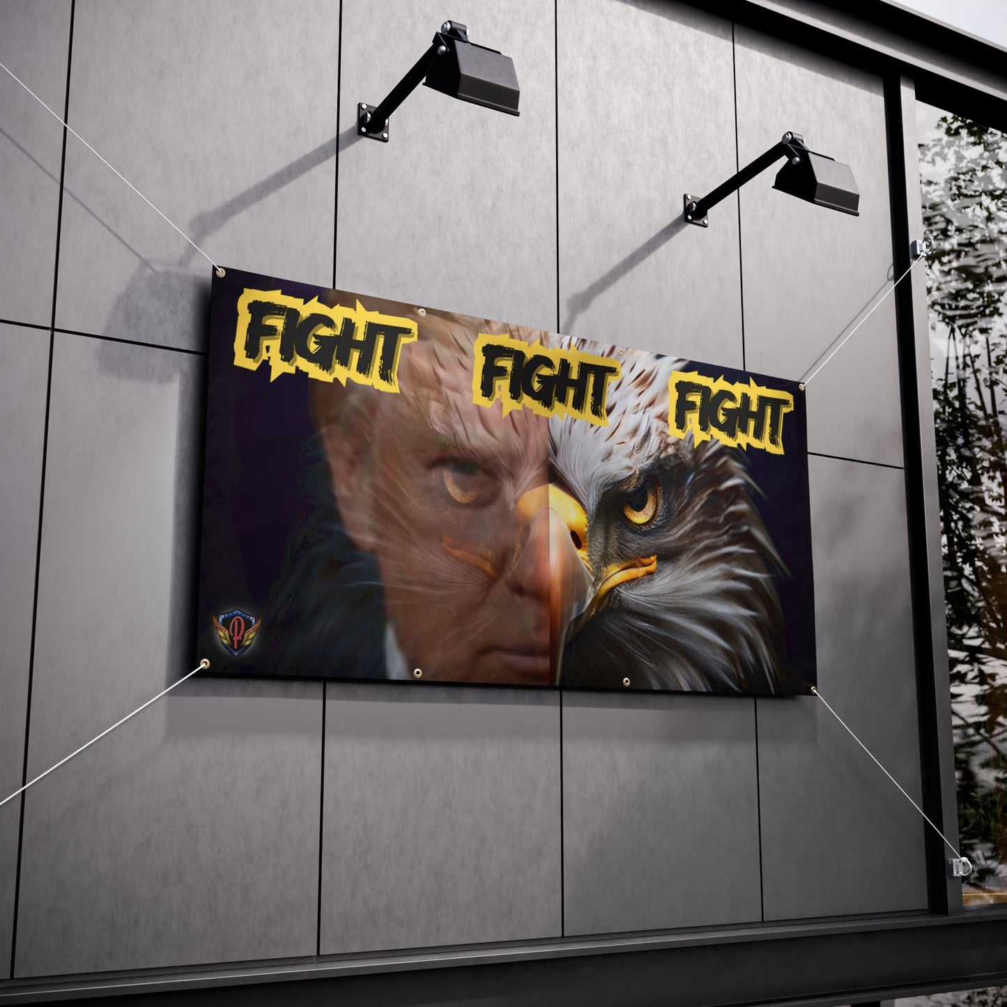 FIGHT Vinyl Banner