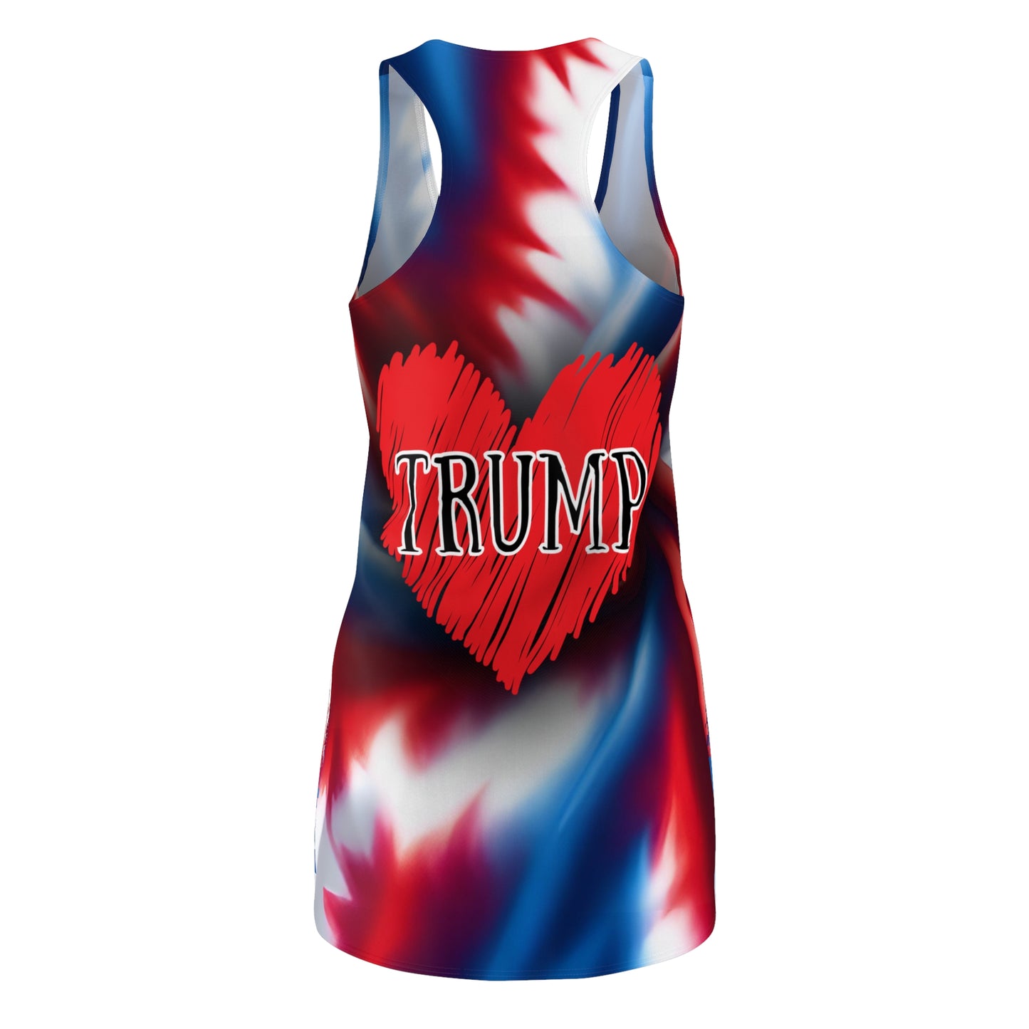 Women's Love for Trump Racerback Dress