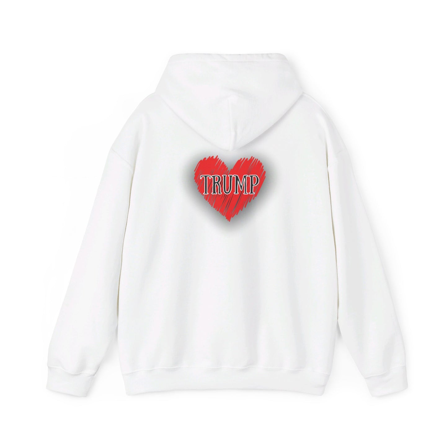 Trump Heart Unisex Heavy Blend™ Hooded Sweatshirt