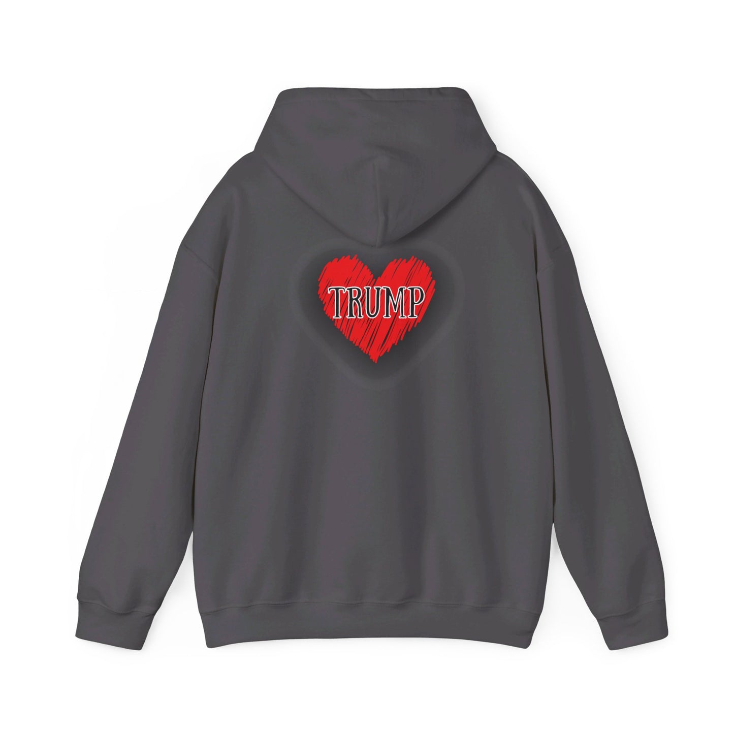 Trump Heart Unisex Heavy Blend™ Hooded Sweatshirt