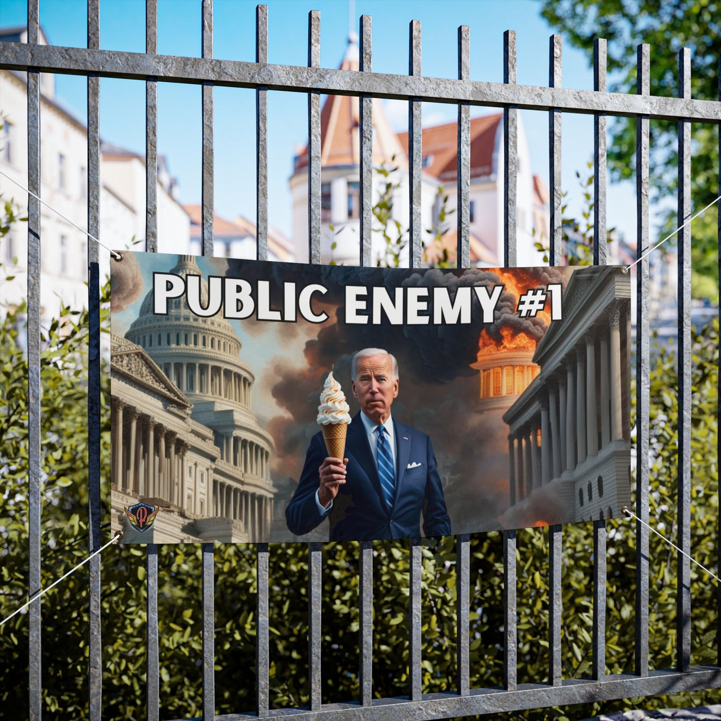 Public Enemy #1 Vinyl Banner