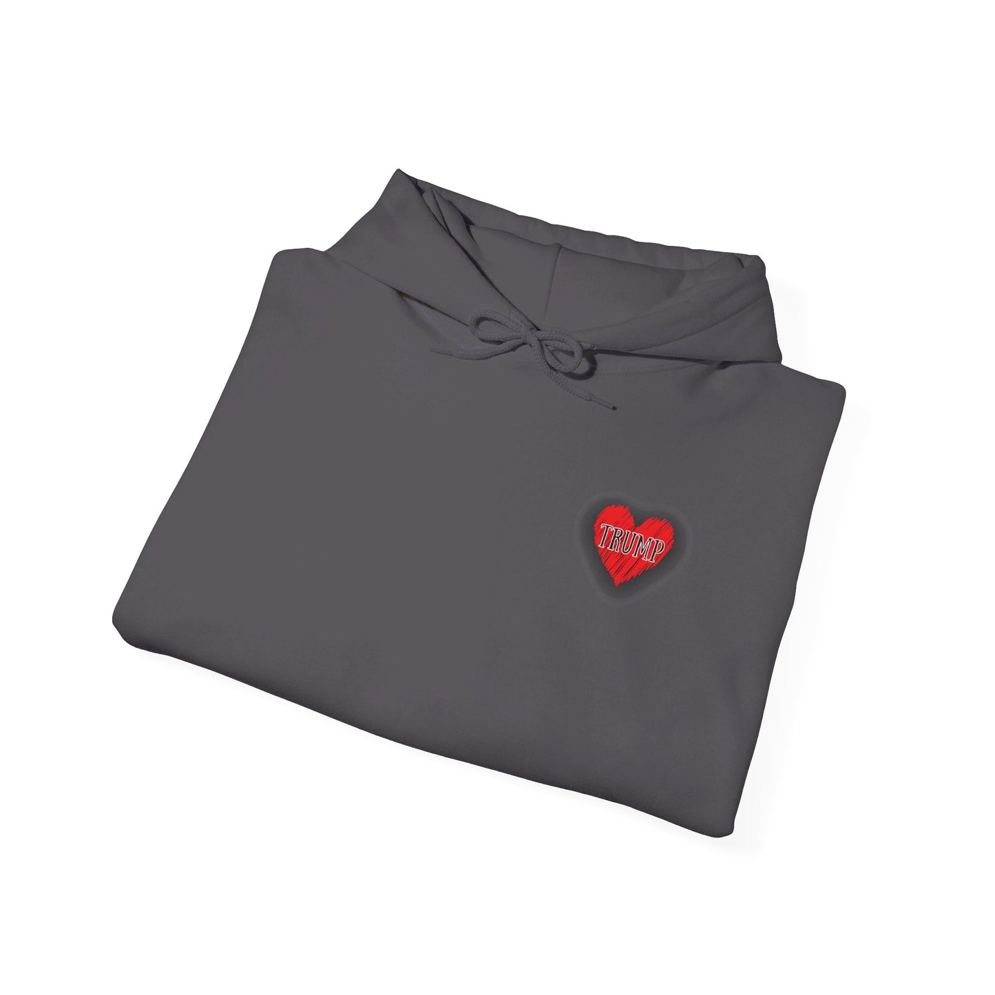 Trump Heart Unisex Heavy Blend™ Hooded Sweatshirt