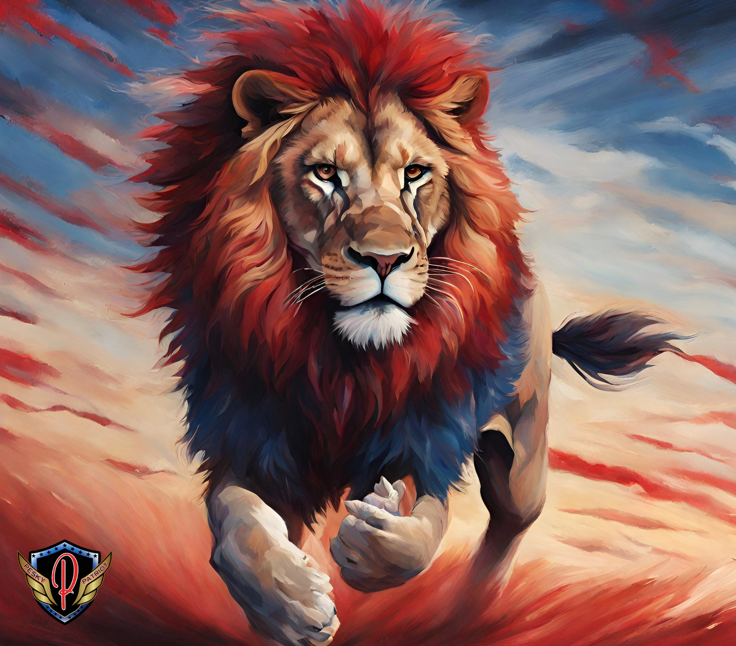 Courageous Lion